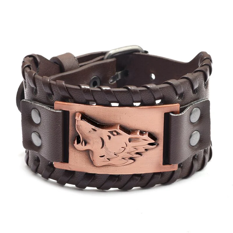 Bracelet Viking Loup Fenrir - Image 2