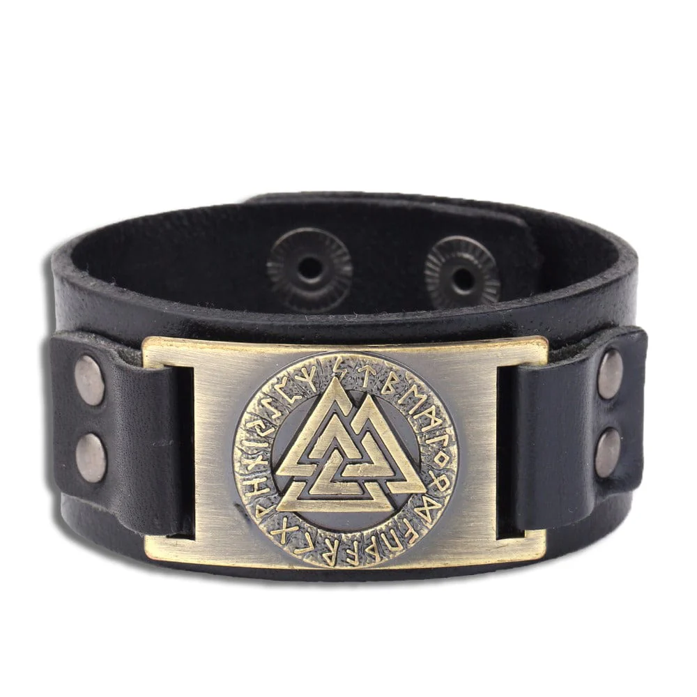 Bracelet Viking Valknut - Image 3