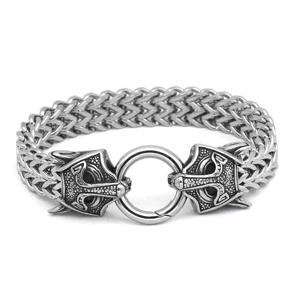 Bracelet Viking Loup Fenrir