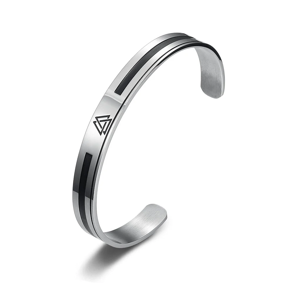 Bracelet Viking Valknut