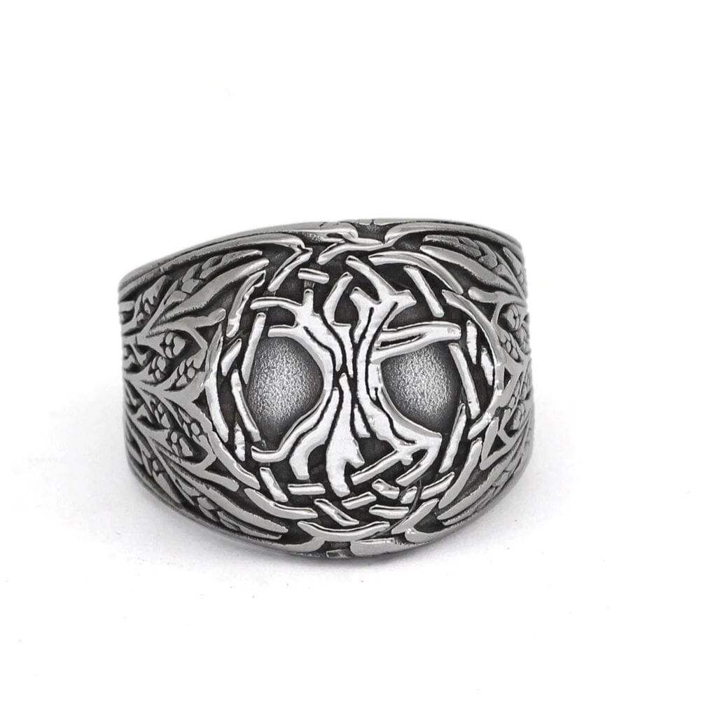 Bague Arbre De Vie - Racines D'Yggdrasil