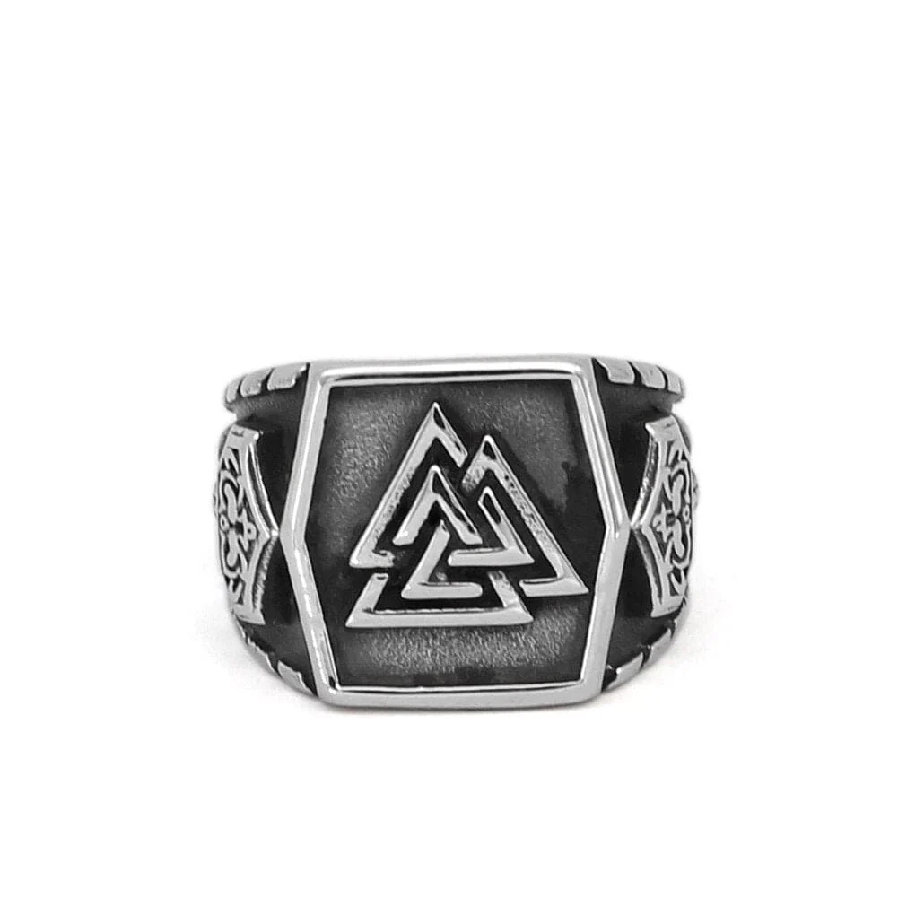Bague Viking Valknut