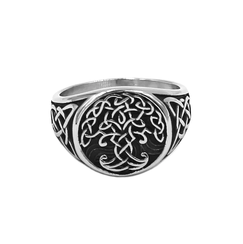 Chevalière Motif Arbre De Vie