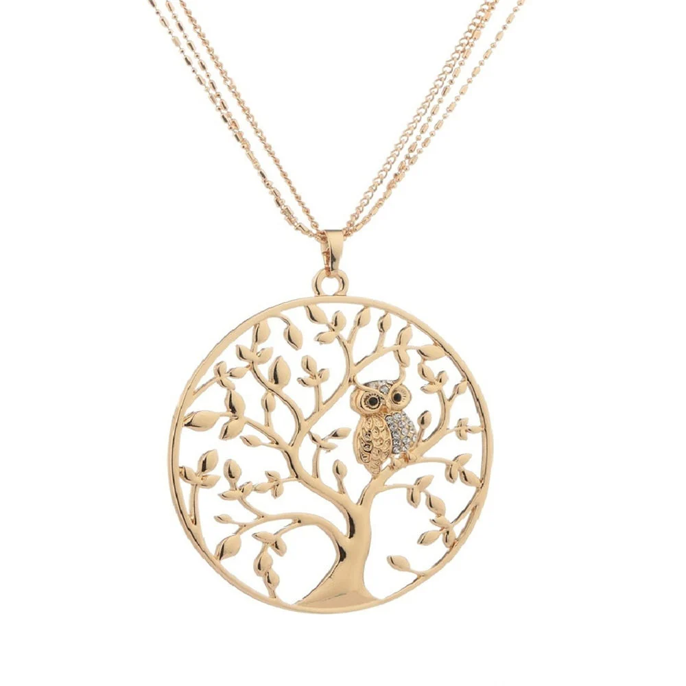 Collier Arbre de vie - Verdure Luxuriante