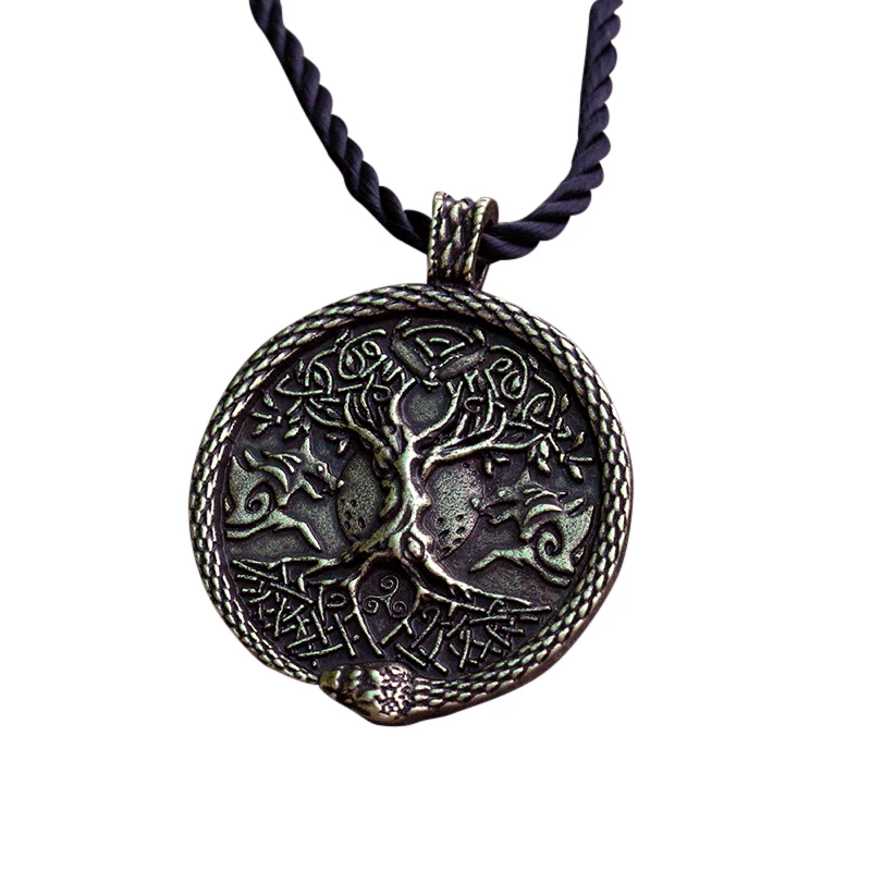 Collier Viking Yggdrasil - Arbre Cosmique