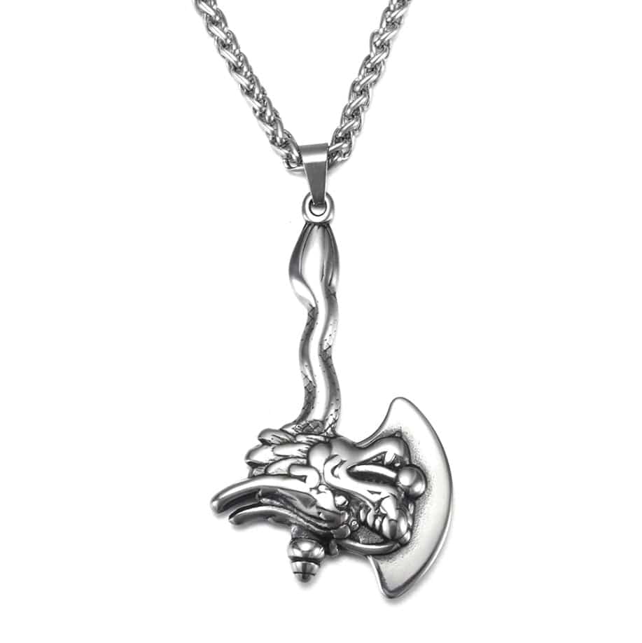 Collier Viking Fâfnir - Dragon de Richesse