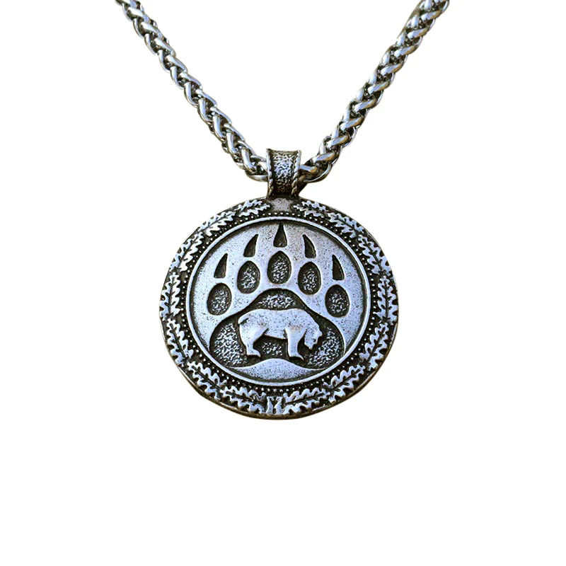 Collier Viking Ours - Force de la Nature