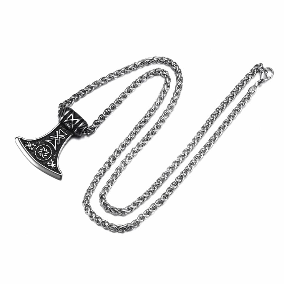 Collier Viking Hache - Lame des Anciens - Image 4