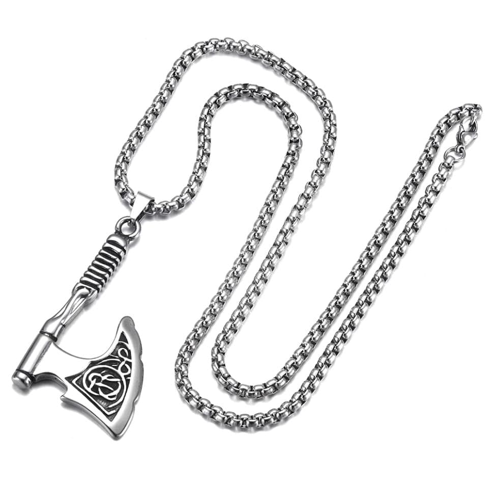 Collier Viking Hache - Esprit du Guerrier - Image 4