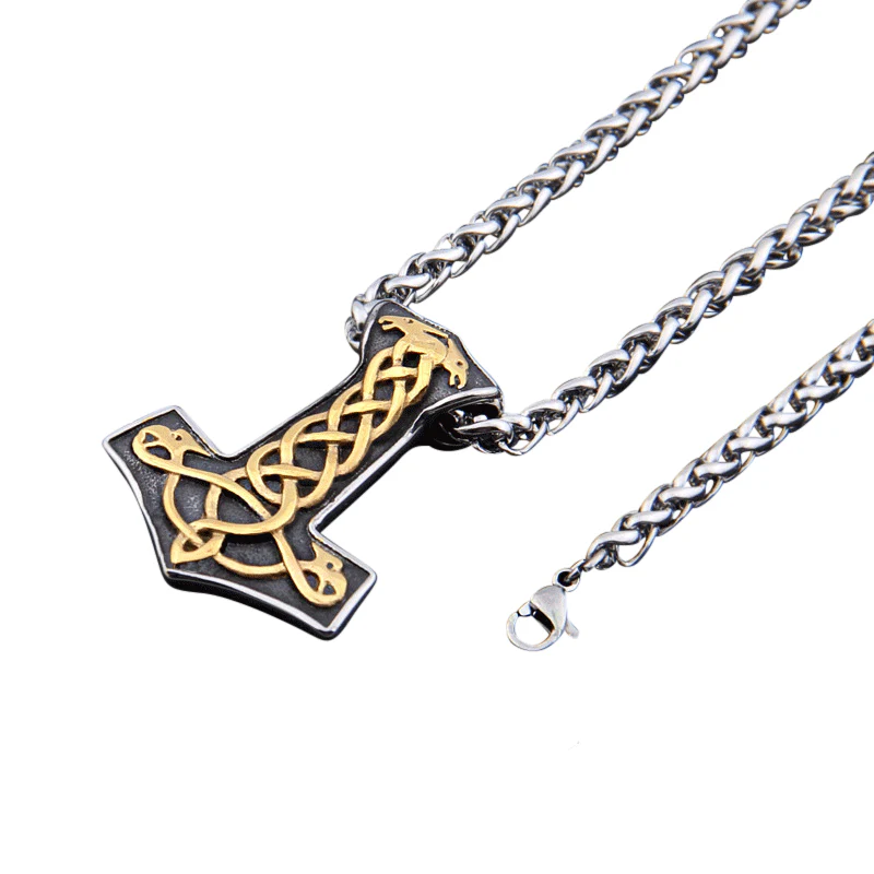 Collier Viking Mjolnir - Marteau Légendaire