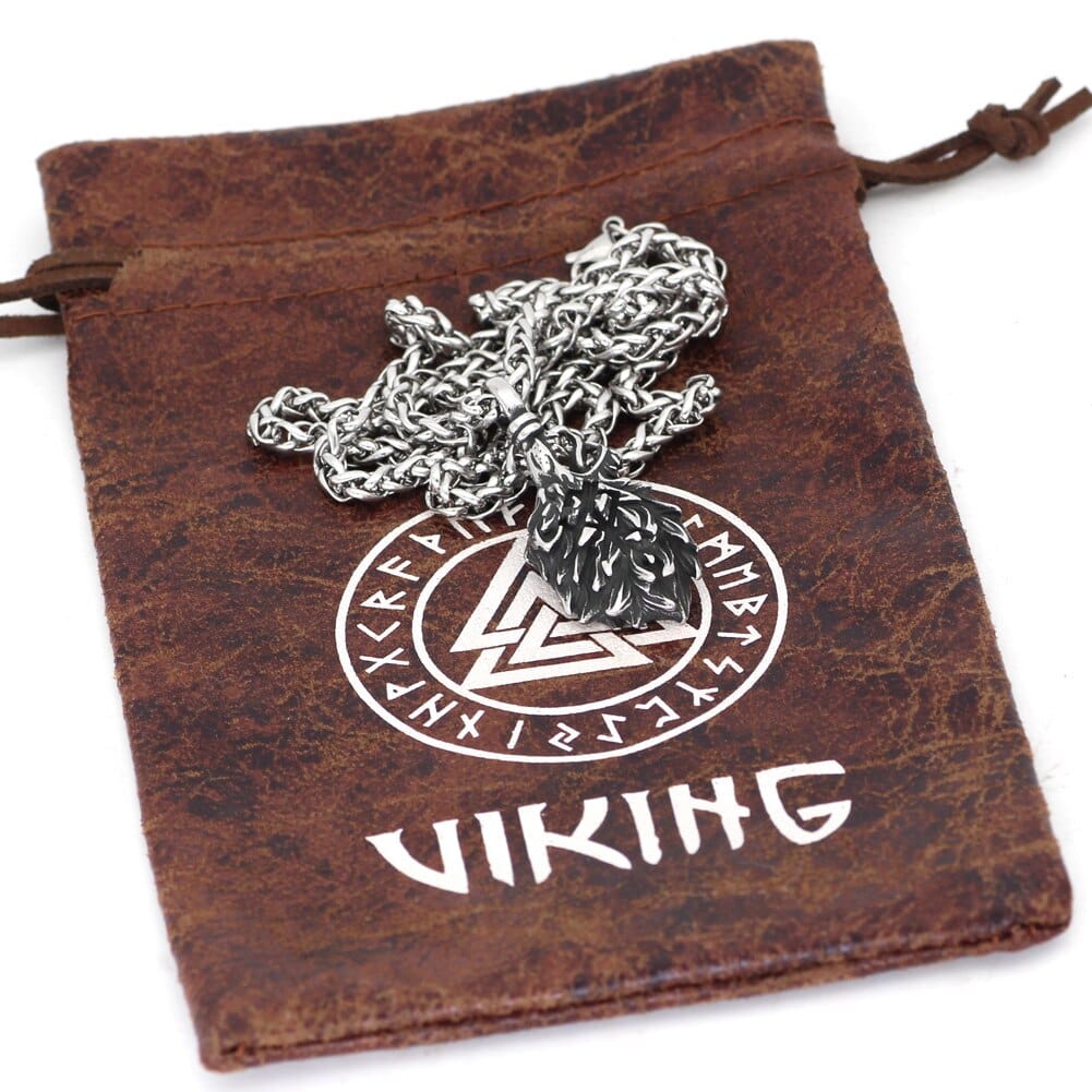 Collier Viking Loup Fenrir - Liberté Indomptable - Image 2