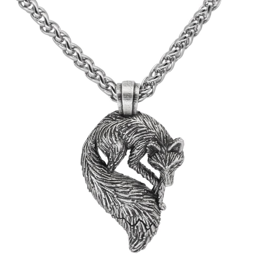 Collier Viking Loup Fenrir - Sauvagerie Nordique