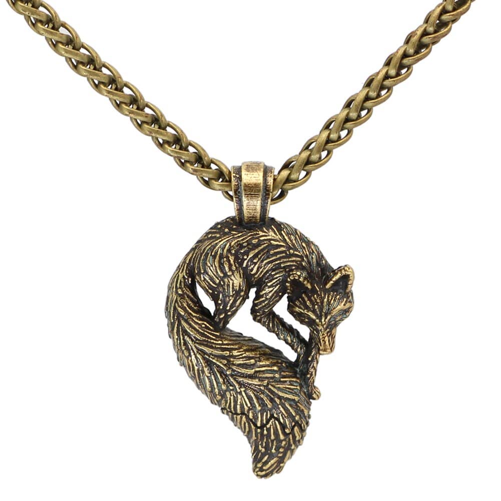Collier Viking Loup Fenrir - Sauvagerie Nordique - Image 2