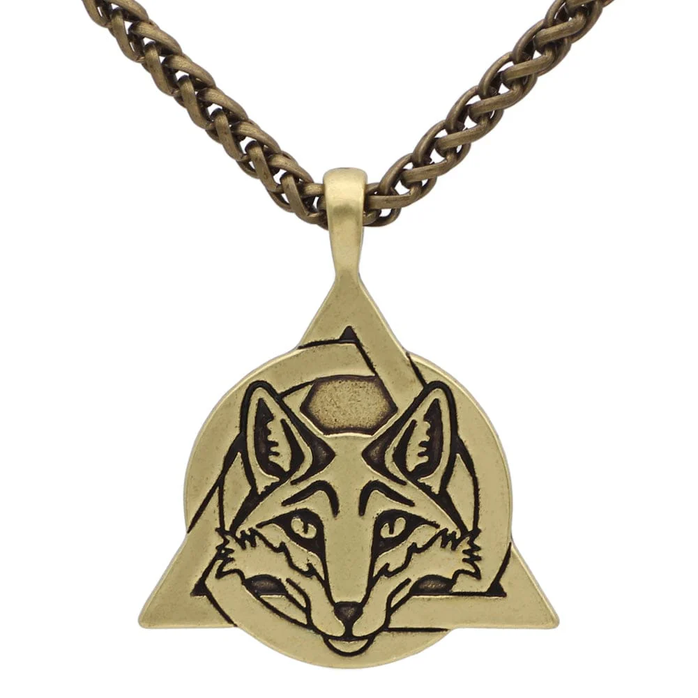 Collier Viking Fenrir - Emblème de Rébellion