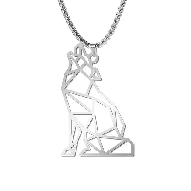 Collier Viking Loup Fenrir - Piste du Guerrier