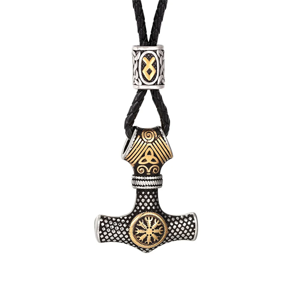 Collier Viking Marteau De Thor - Puissance Inébranlable