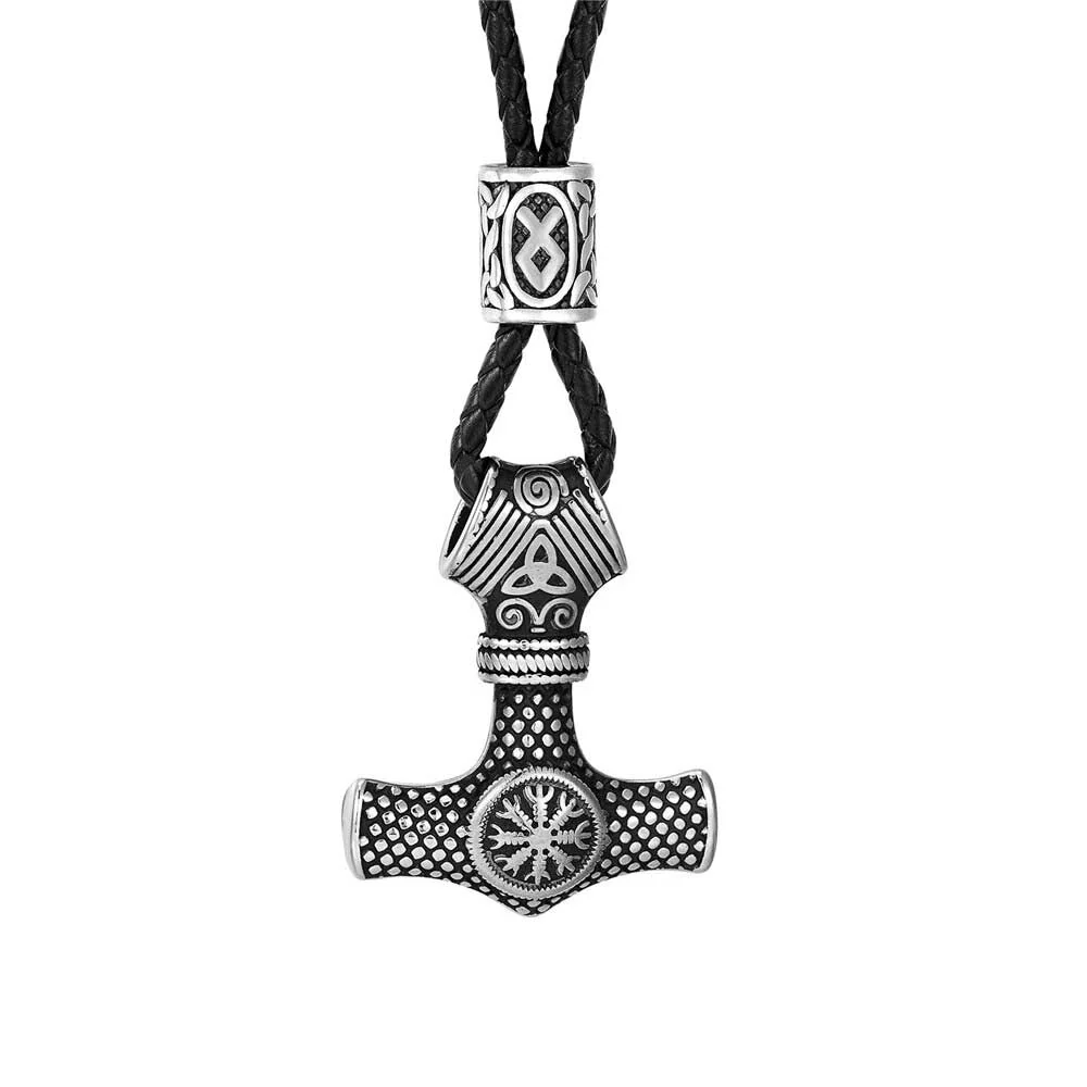Collier Viking Marteau De Thor - Puissance Inébranlable - Image 2