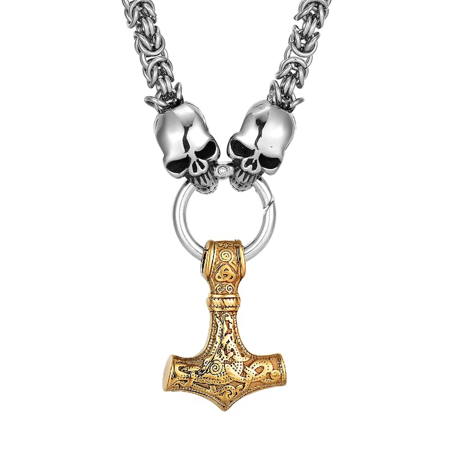 Collier Viking Marteau De Thor - Autorité Céleste - Image 3