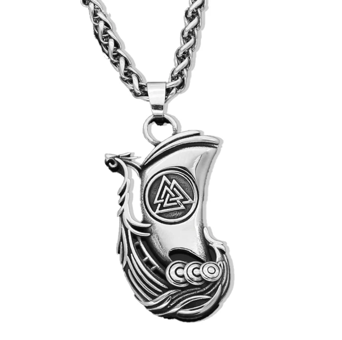 Collier Viking Drakkar - Voyage des Braves - Image 2