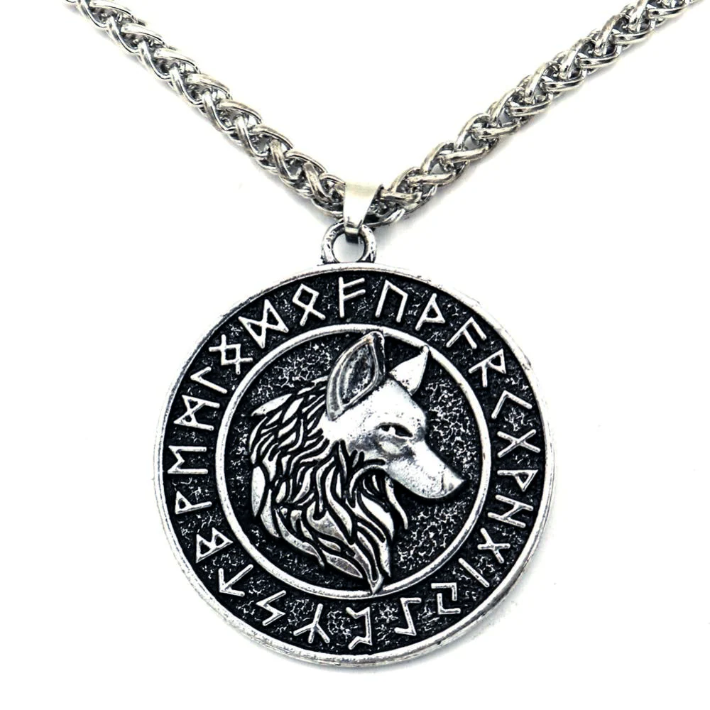 Collier Viking Loup Fenrir - Trace Ancestrale