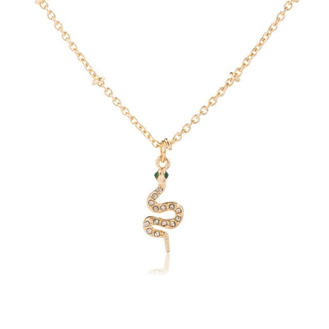Collier Viking Serpent Jormungand - Étreinte du Destin