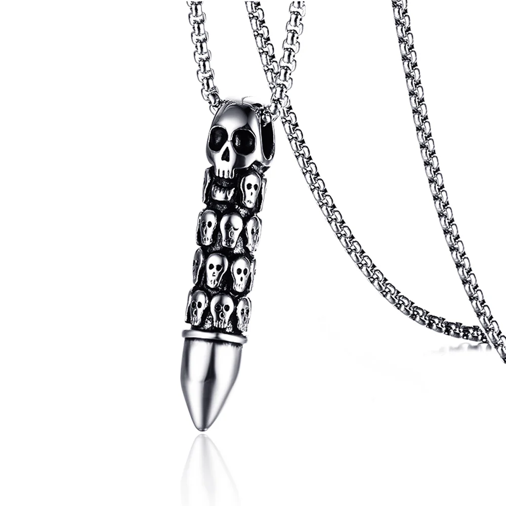 Collier Tête de Mort - Esprit Guerrier
