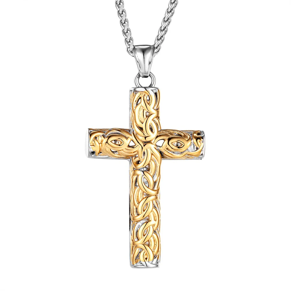 Collier Viking Croix Celtique - Fusion des Croyances