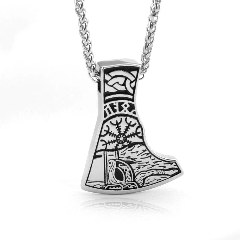 Collier Viking Hache - Coup de la Destinée