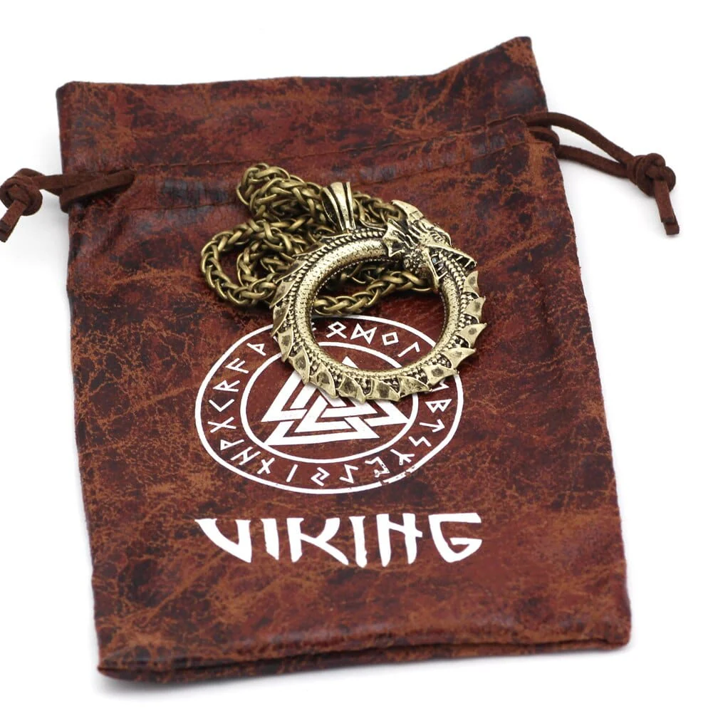 Collier Viking Serpent - Sagesse Ophidienne - Image 3