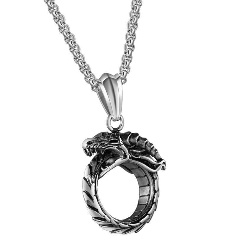 Collier Viking Serpent Jormungand - Vortex Ancestral