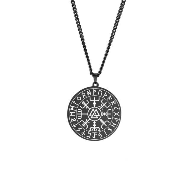 Collier Viking Vegvisir - Boussole des Âmes