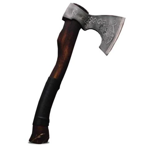 Hache Viking Gravures Celtiques
