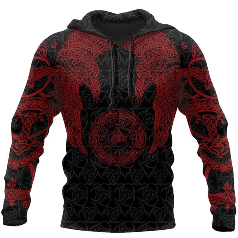 Sweat-shirt viking Hugin & Munin
