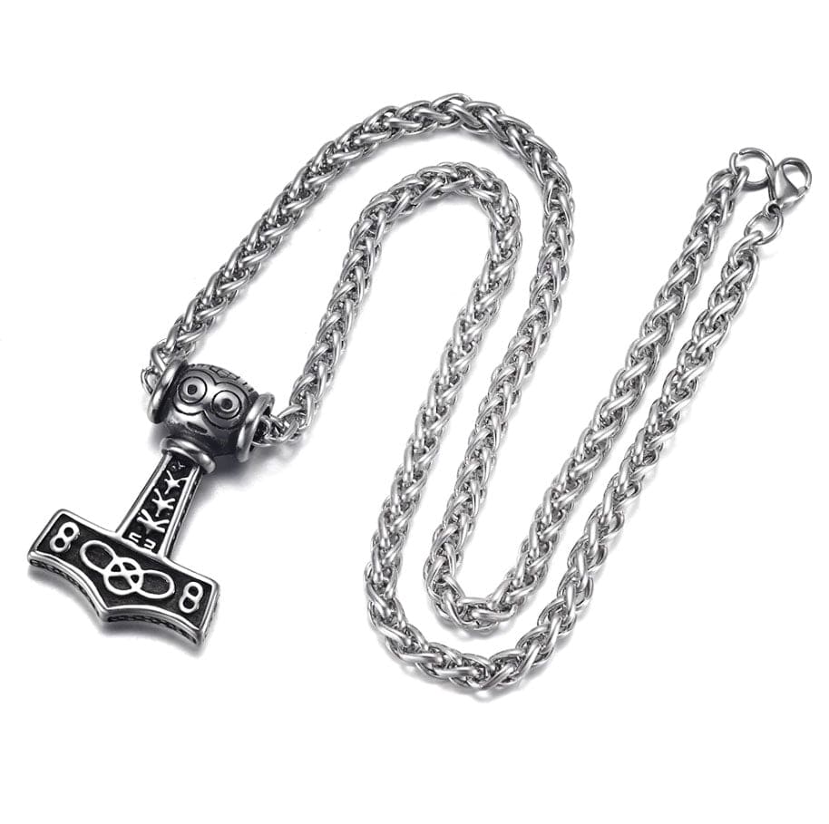Collier Viking Mjolnir - Puissance d'Asgard - Image 2