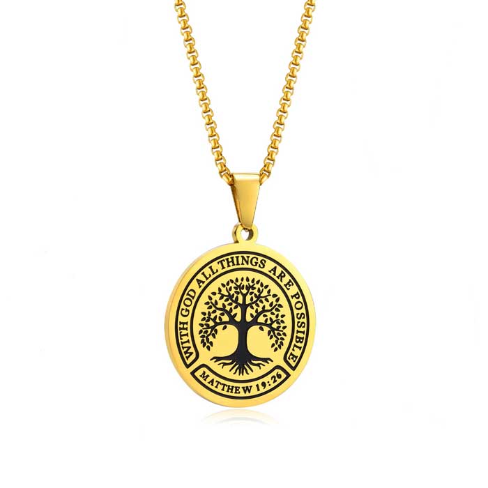 Collier Arbre De Vie - Profondeur Végétale