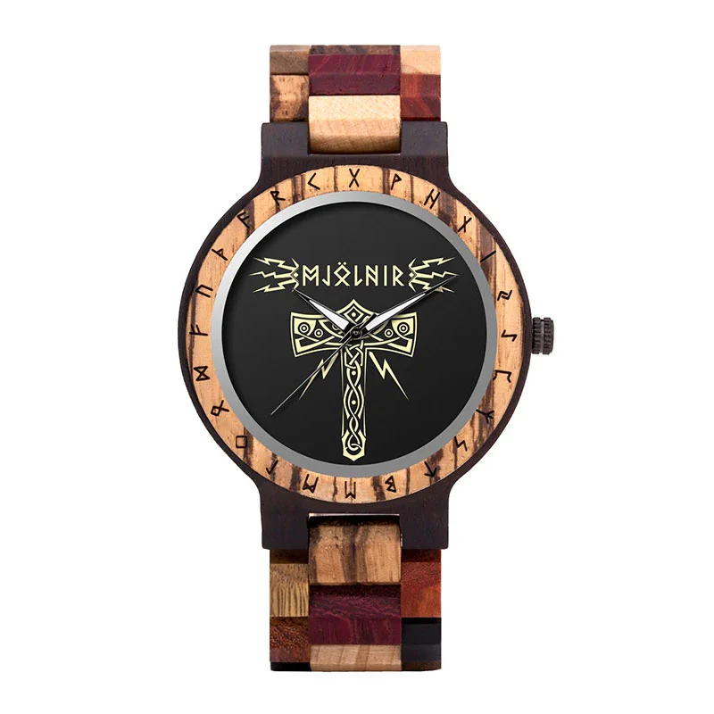 Montre Essence de Mjölnir en Bois d'Ébène