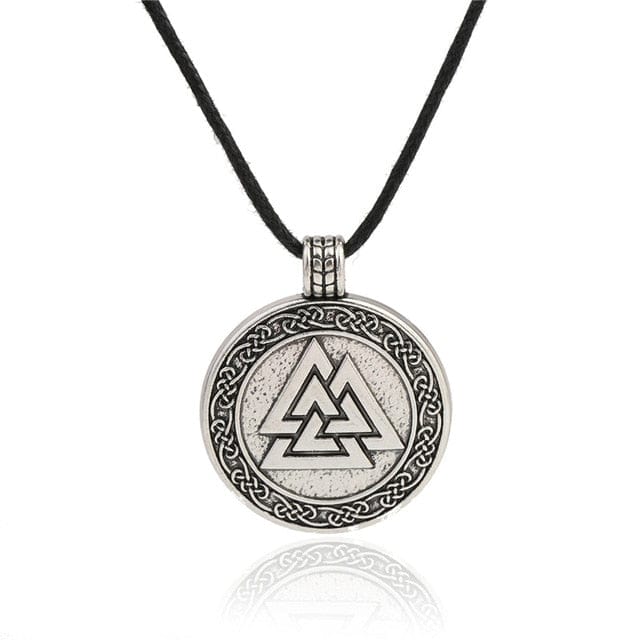 Collier Viking Mjolnir - Emblème du Combattant