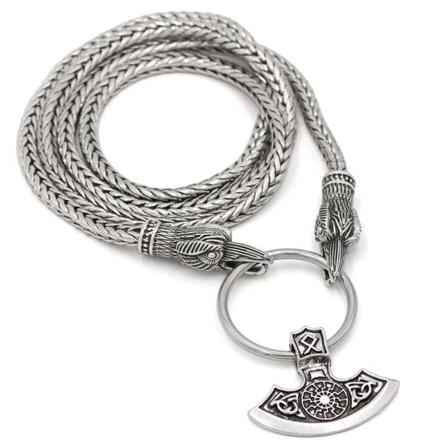 Collier viking Hache Viking - Force du Nord