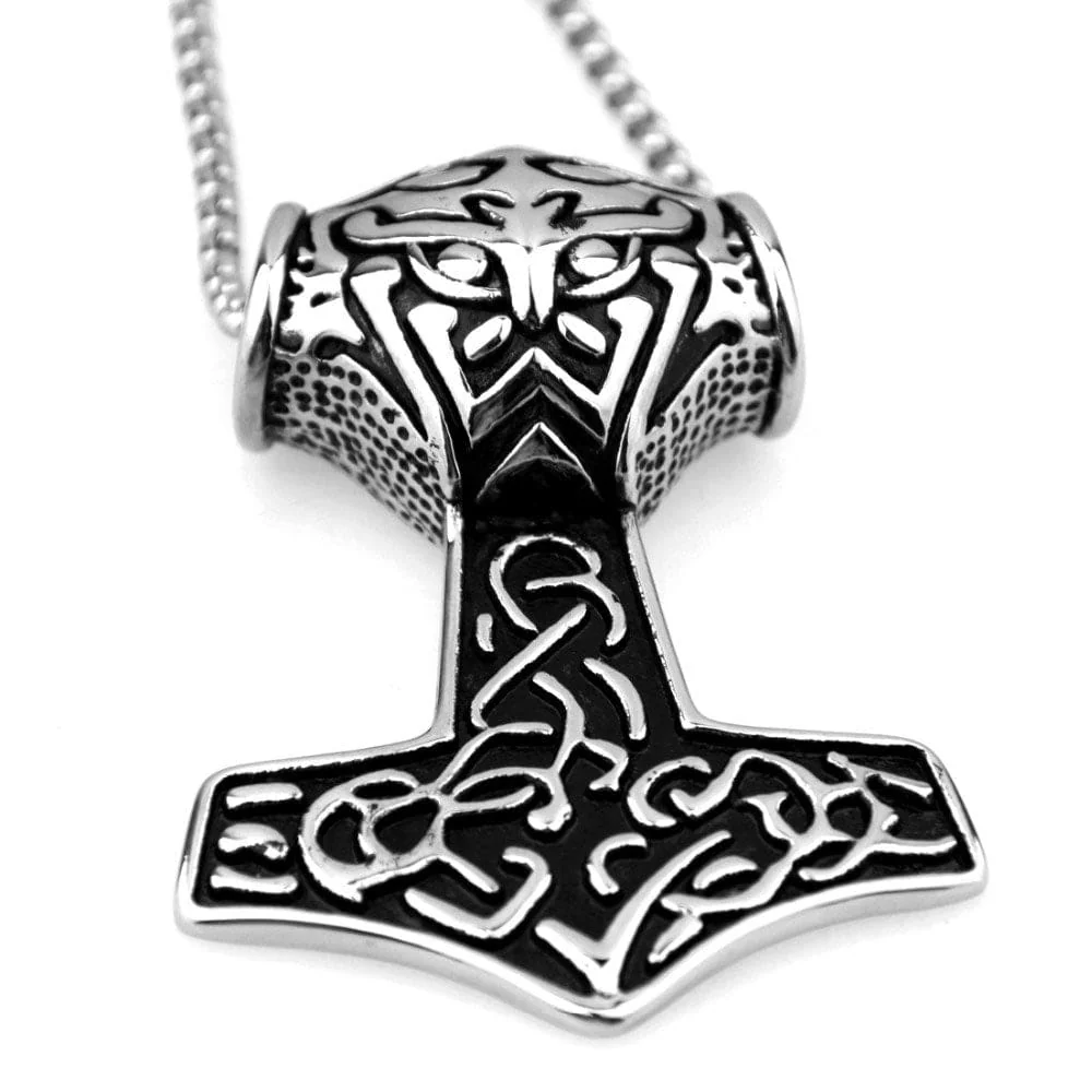 Collier Viking Mjolnir - Marteau Légendaire
