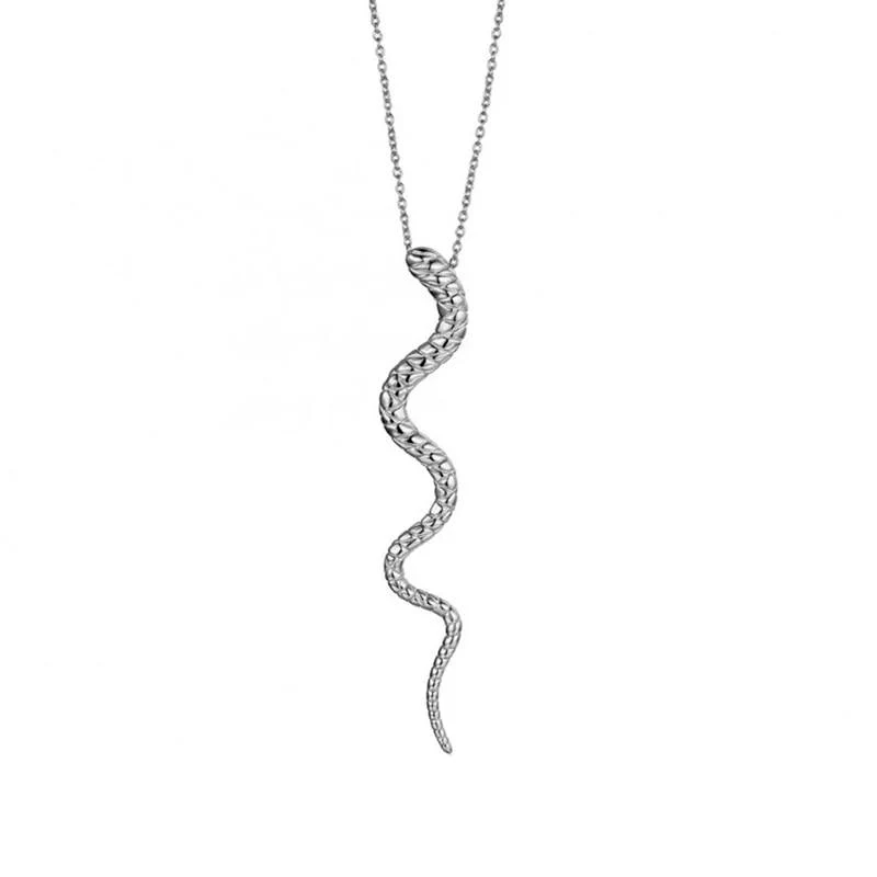 Collier Viking Serpent Jormungand - Sagesse Enroulée