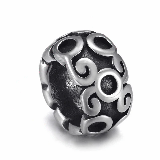 Perle Pour Barbe Viking - Spirale