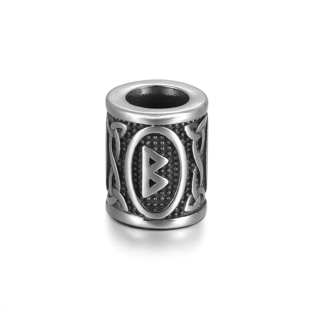 Perle En Acier Rune Berkana