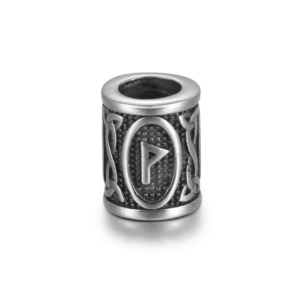 Perle En Acier Rune Wunjo