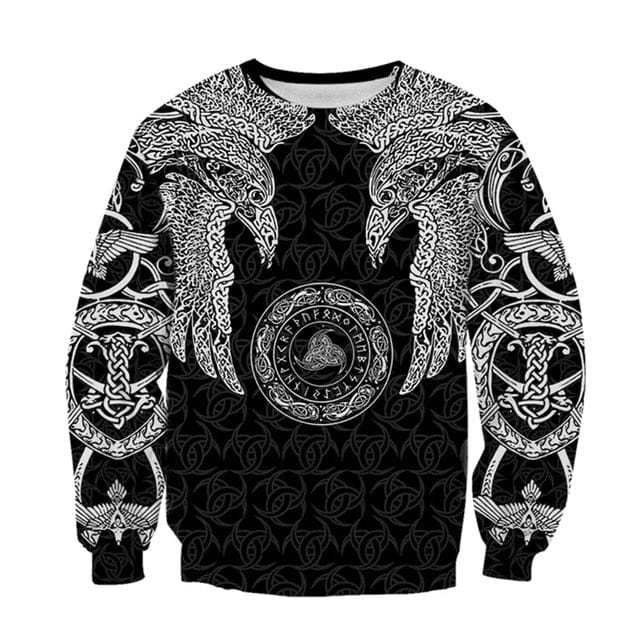 Sweat-shirt Viking Hugin & Munin - Image 2