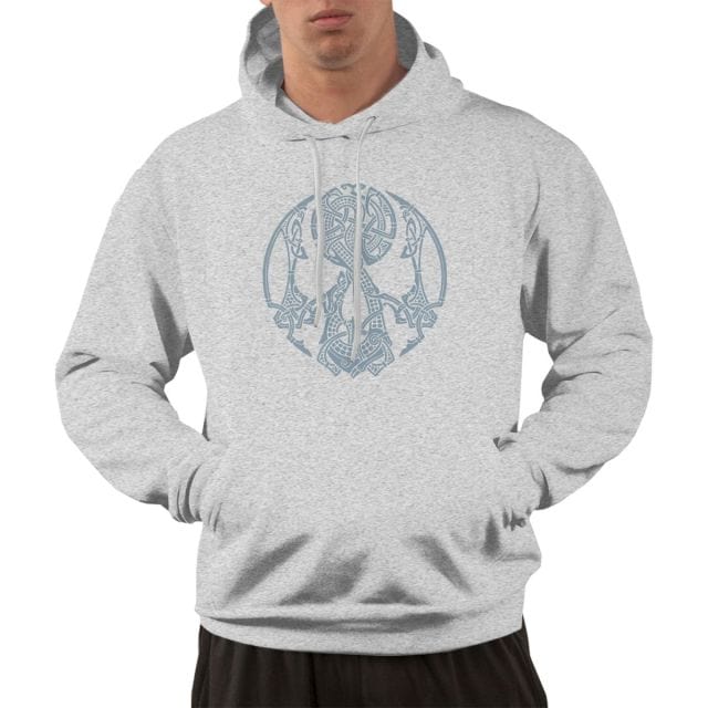 Sweat-shirt Viking Crâne De Guerrier - Image 4