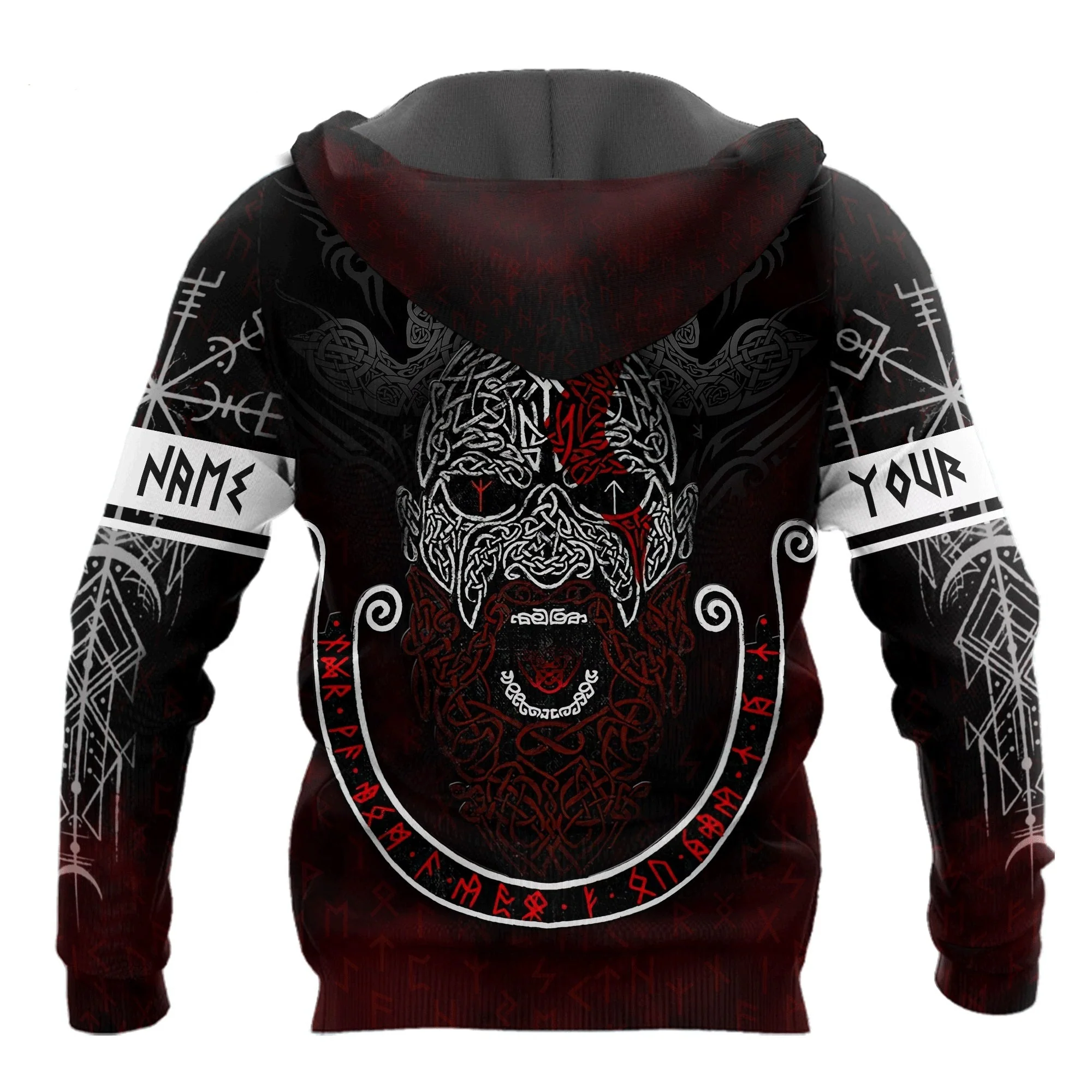Sweat-shirt Viking Masque de Guerrier - Image 2