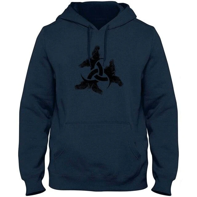 Sweat-Shirt Viking Triskèle & Corbeaux - Image 2