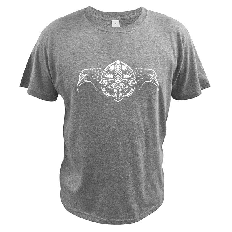 T-shirt Viking Corbeau Sage - Image 2