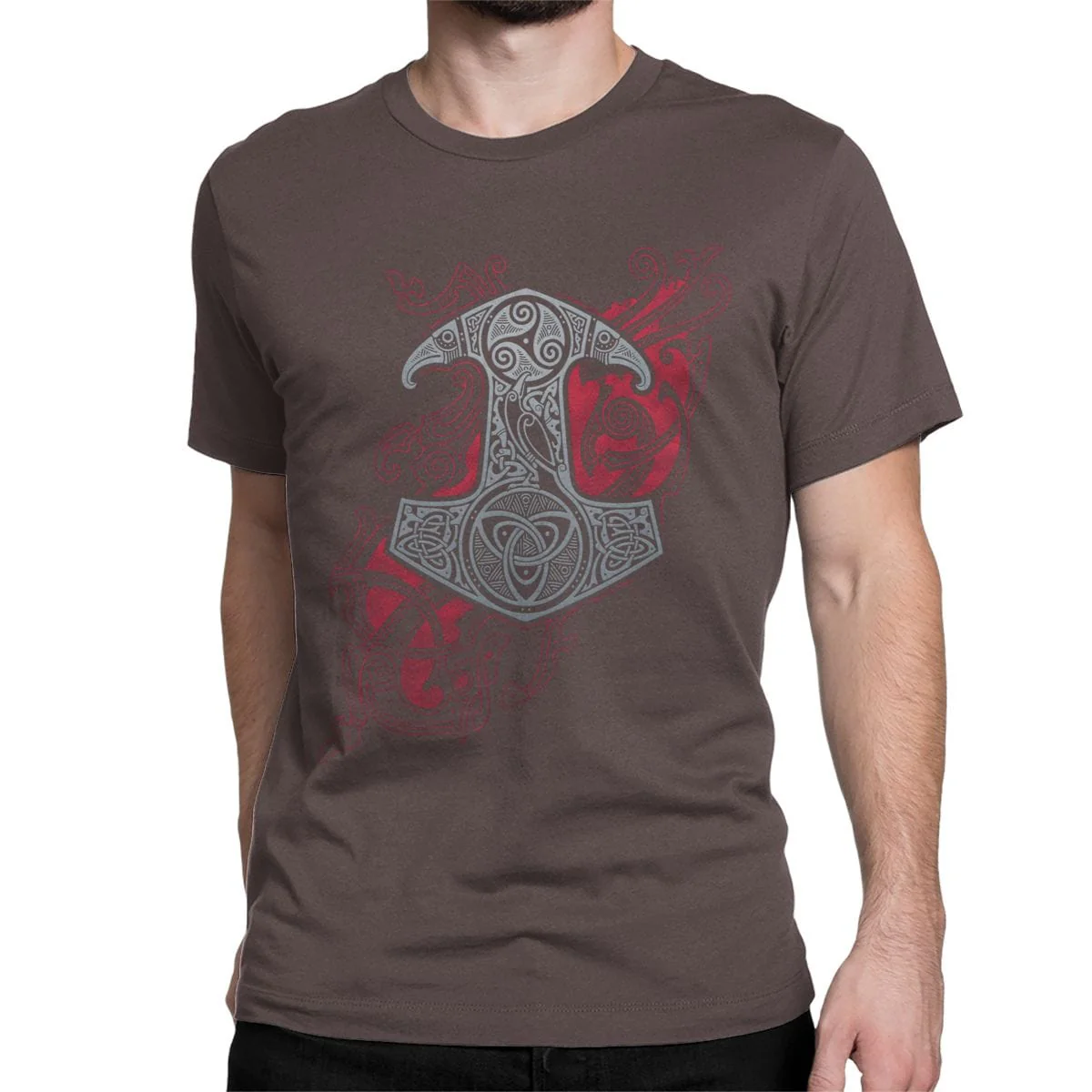 T-shirt Viking Mjolnir Dominant - Image 3