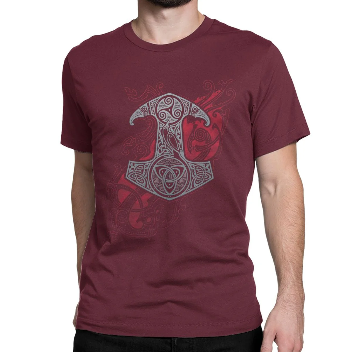 T-shirt Viking Mjolnir Dominant - Image 4